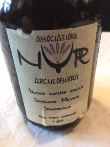 Birra nuragica prodotta dall'associazione NUR