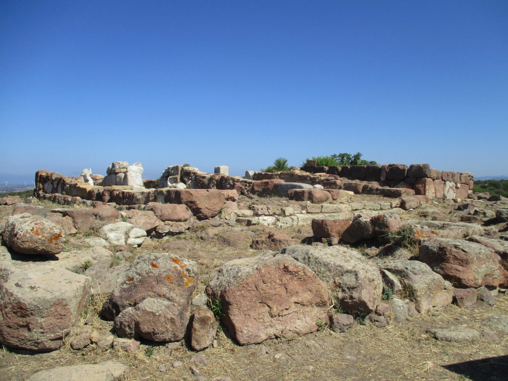 Il tempio di Astarte a Monte Sirai - Foto: Daniela Pippia